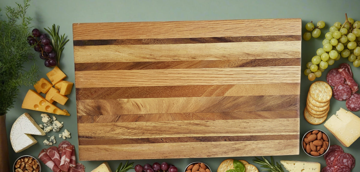 TRAYS, CHARCUTERIE, & CUTTING BOARDS