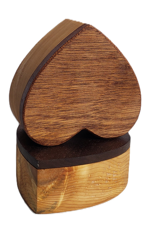 HEART SHAPED JEWELRY BOX
