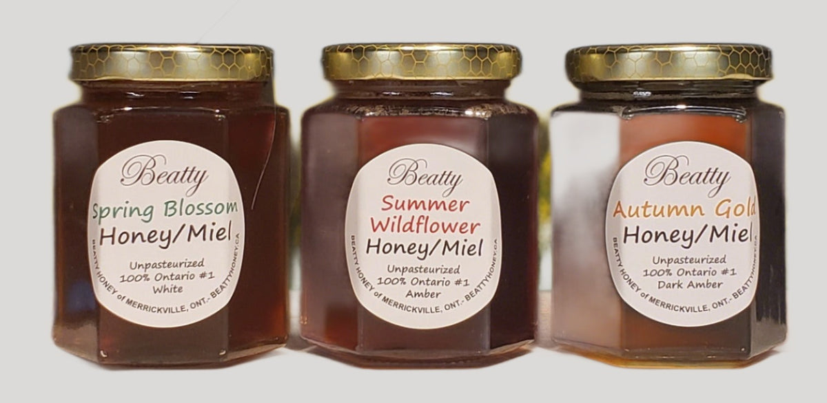 3 HONEY & HONEY TRAY GIFT SET