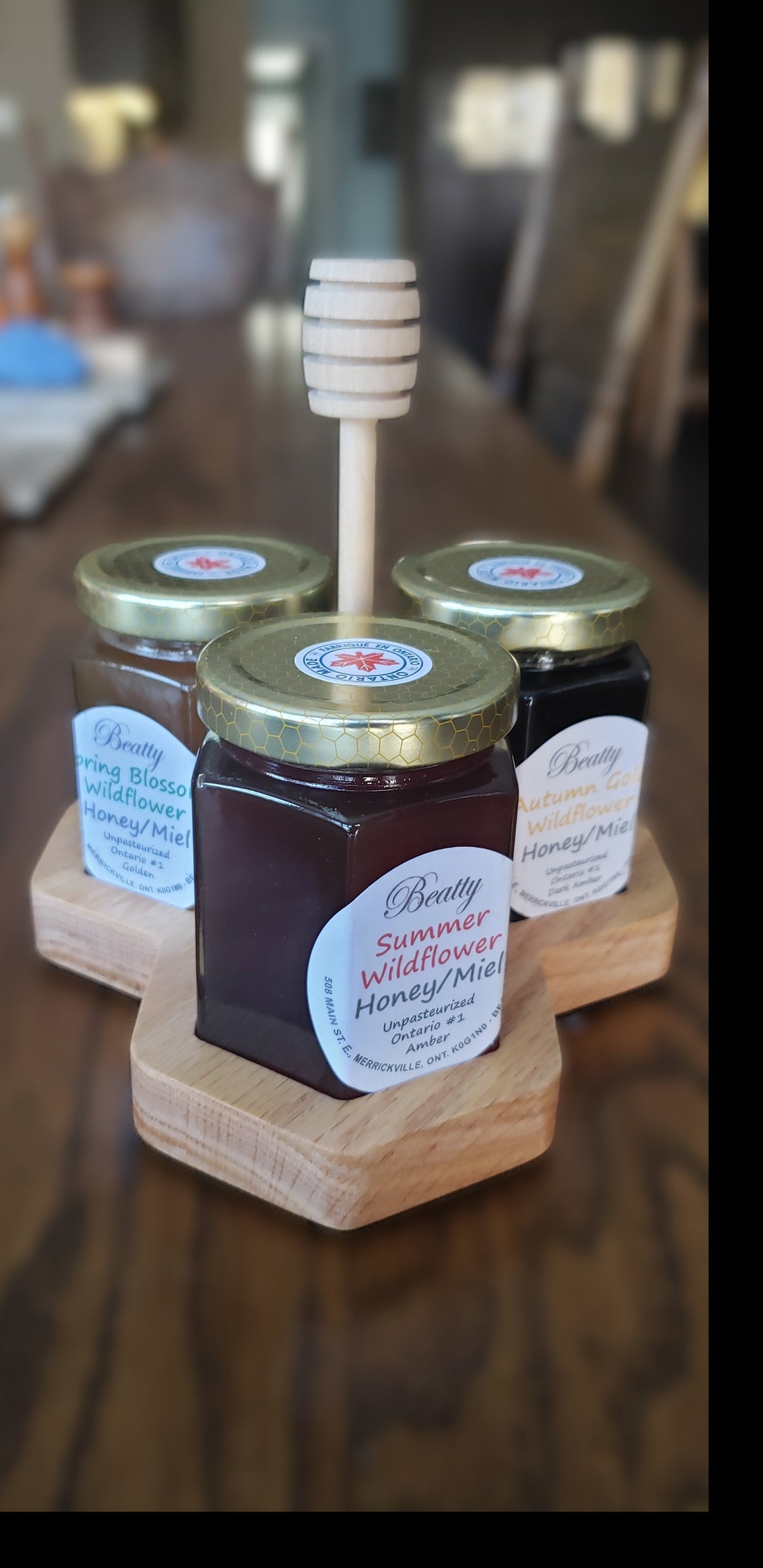 3 HONEY & HONEY TRAY GIFT SET