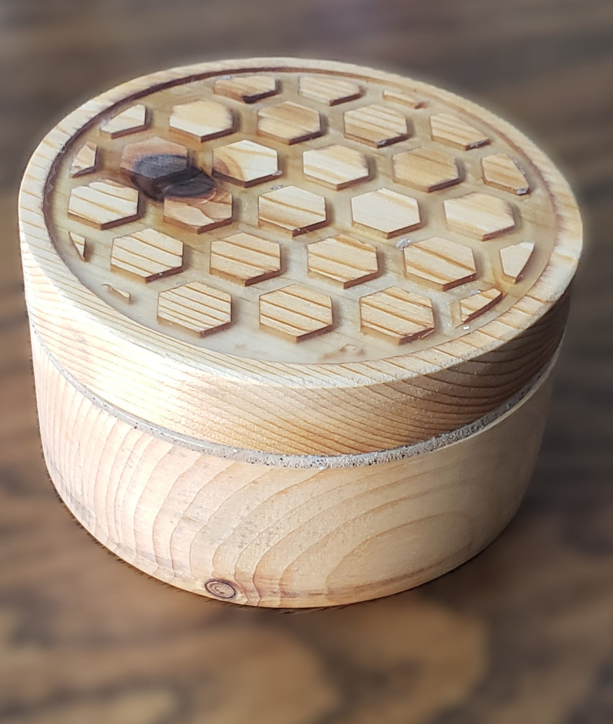 ROUND KNICK KNACK CONTAINER