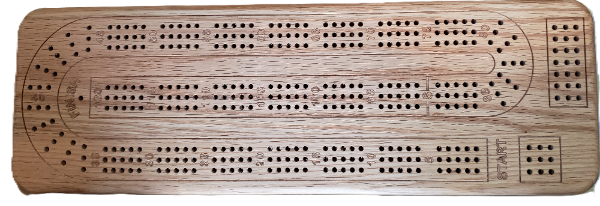 PERSONALIZED CRIBBAGE BOARDS