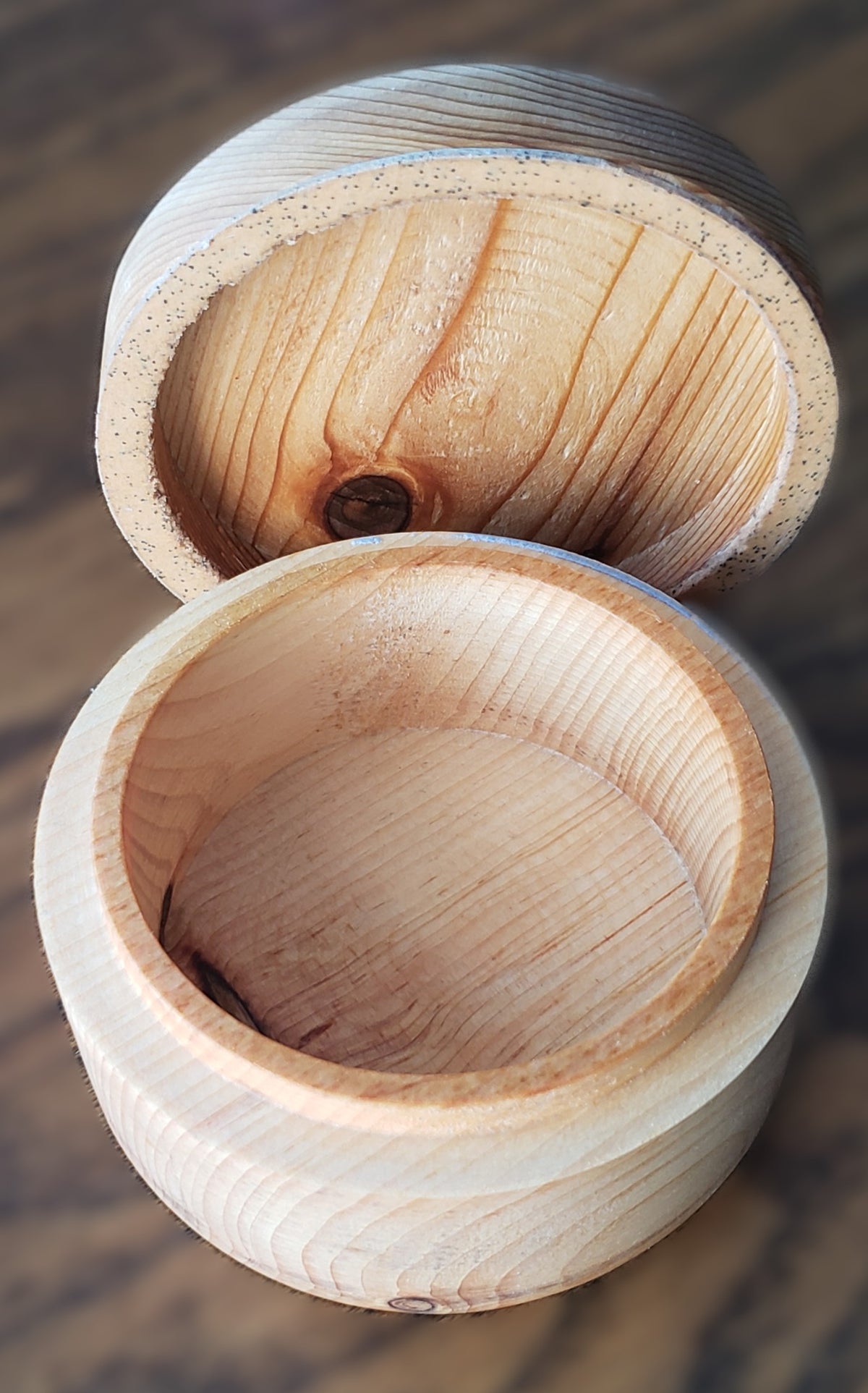 ROUND KNICK KNACK CONTAINER