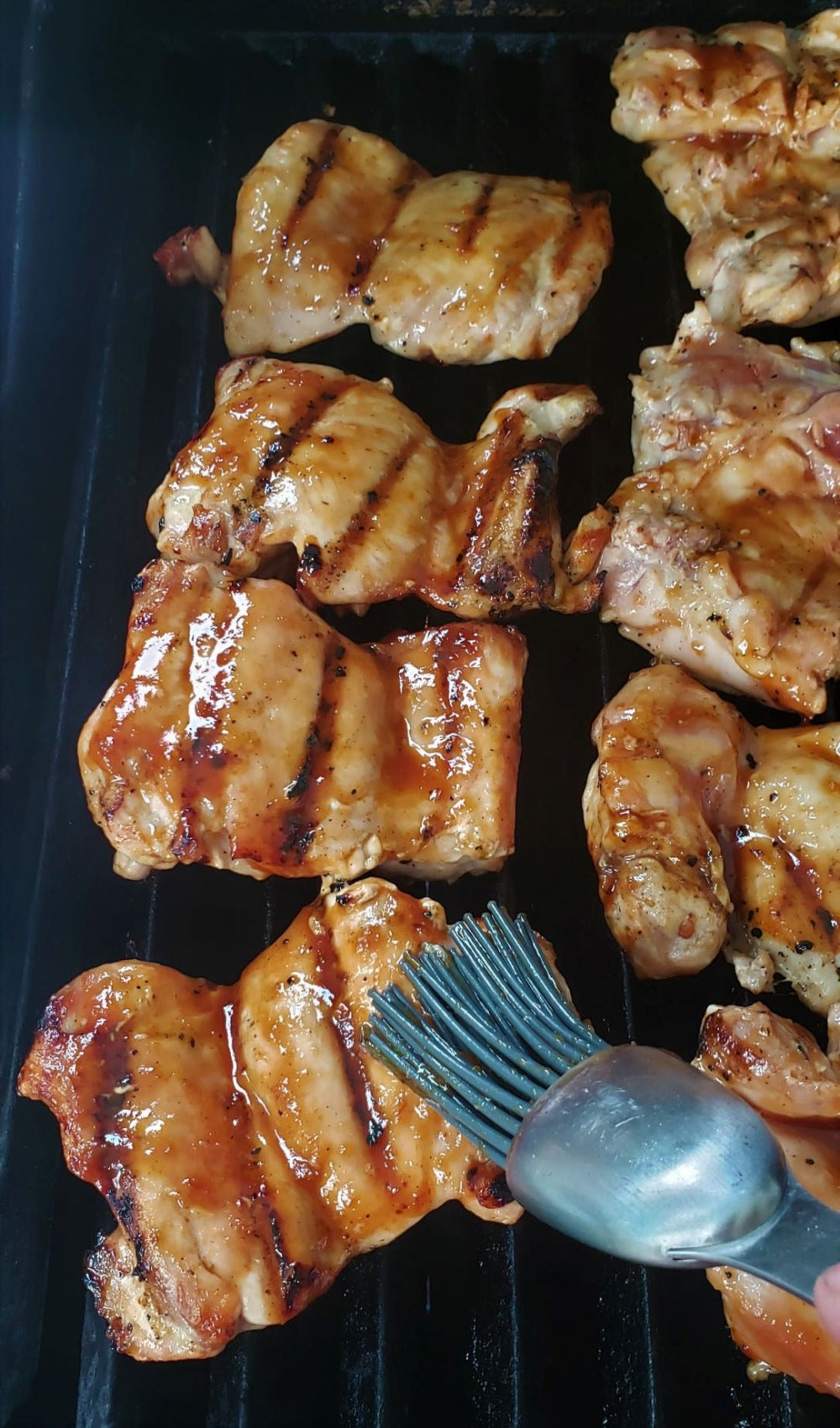 Beatty's BBQ Sauce on Chicken