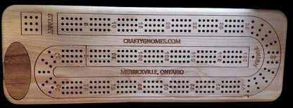 PERSONALIZED CRIBBAGE BOARDS